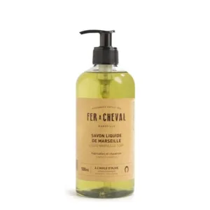 Marseilles Olive Oil Liquid Soap by Fer a Cheval - 16.9 fl oz Pump Dispenser