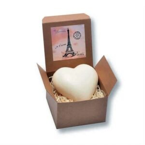 Heart Shaped Soap - French Tulip Fragrance by La Lavande - 100g Boxed